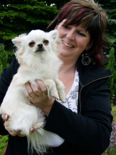 Martina mit Enzo