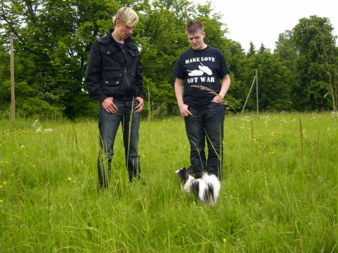 Martin und Daniel mit Colin