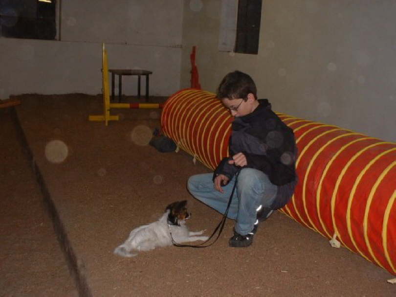 Eine schwere bung: Warten