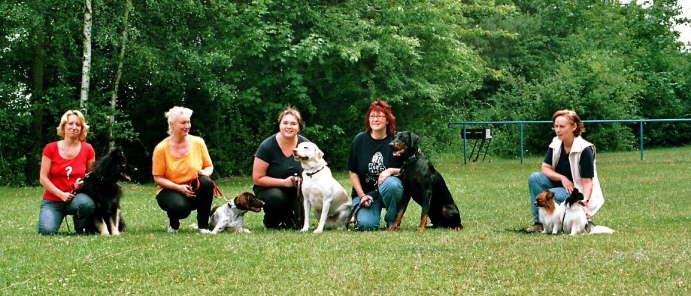 Damen mit Hunden 