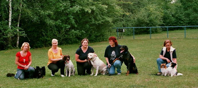 Damen mit Hunden 