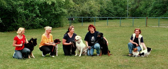 Damen mit Hunden 