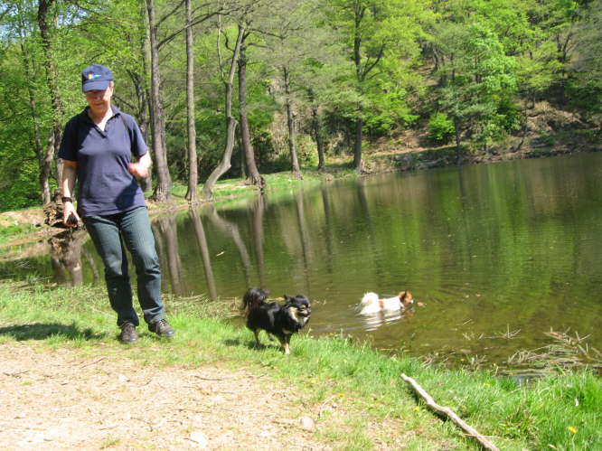 Und Frauchen ist begeistert.