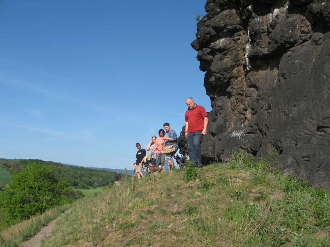 Am n�chsten Morgen ging�s wieder rauf.